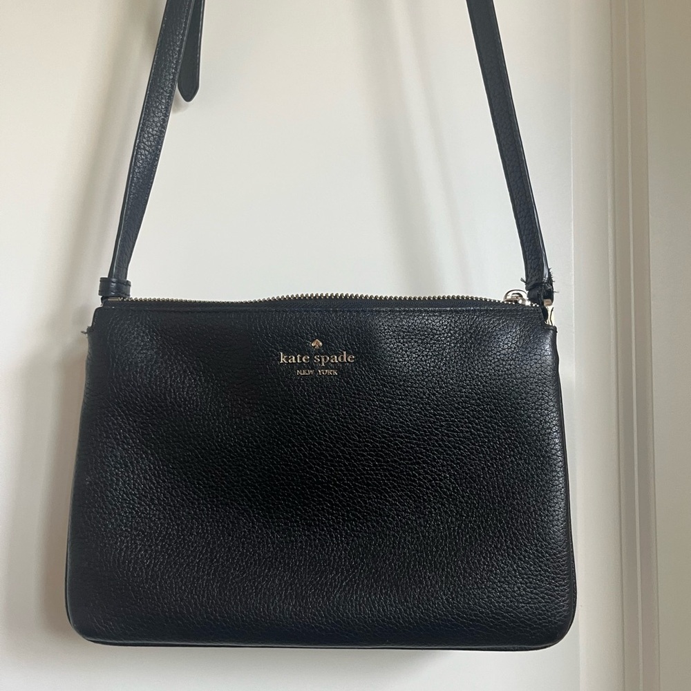 Kate Spade Black Leather Men's Bag